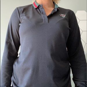 Gucci equestrian shirt (black)